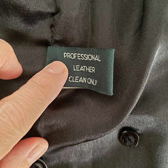 Harvé Bernard Leather Vest Small - Picture 11 of 13